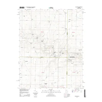2015 Map of Pine Crest, 2015 Print