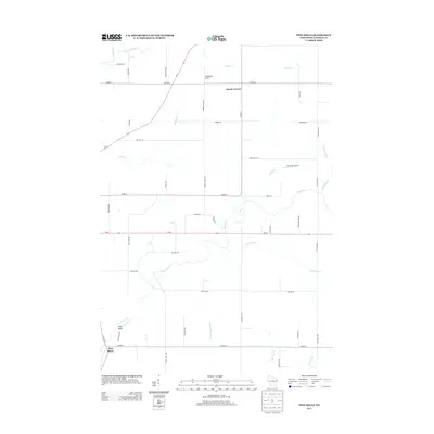 2013 Map of Pine Dells, 2013 Print