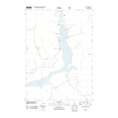 2011 Map of Pine, 2011 Print