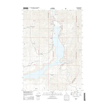2013 Map of Pine, 2013 Print