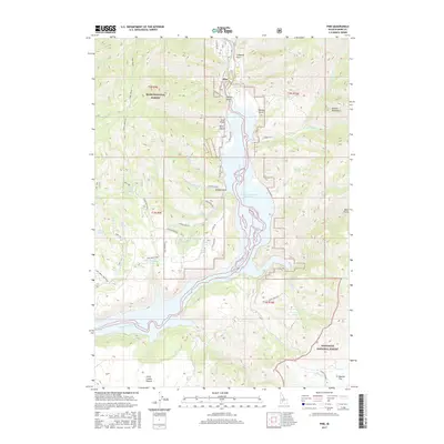 2017 Map of Pine, 2017 Print