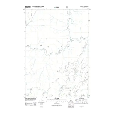 2011 Map of Pine Flat, 2011 Print