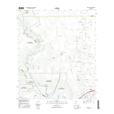 2016 Map of Pine Forest, 2016 Print
