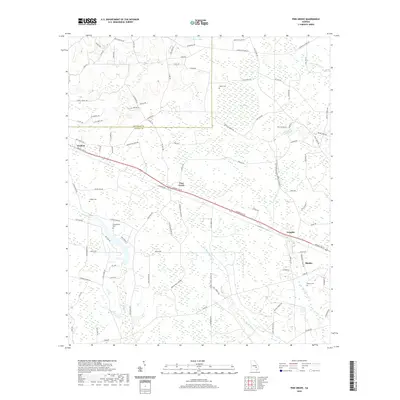 2020 Map of Pine Grove, 2020 Print