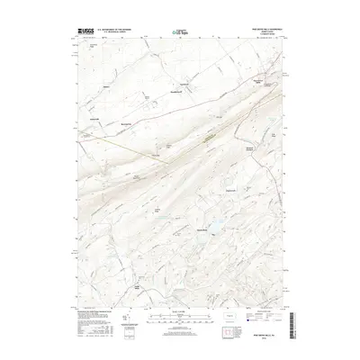 2016 Map of Pine Grove Mills, 2016 Print