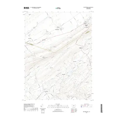 2019 Map of Pine Grove Mills, 2019 Print