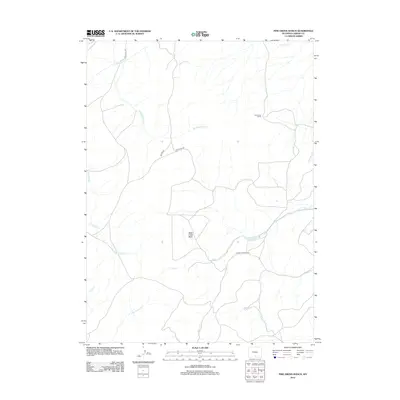 2012 Map of Pine Grove Ranch, 2012 Print