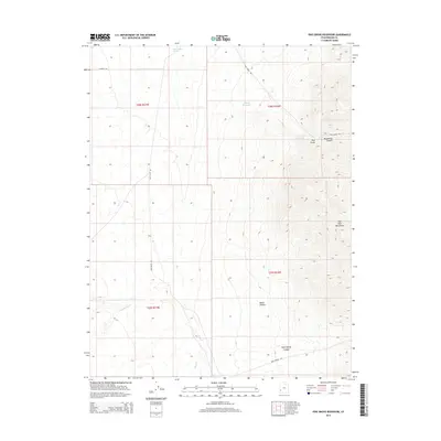2014 Map of Pine Grove Reservoir, 2014 Print