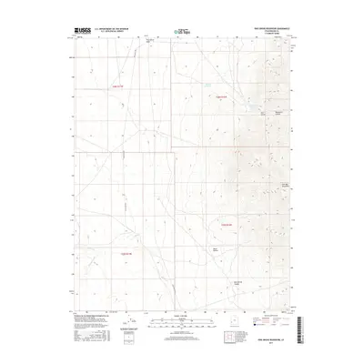 2017 Map of Pine Grove Reservoir, 2017 Print