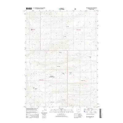 2015 Map of Pine Grove Ridge, 2015 Print