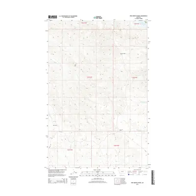2014 Map of Pine Grove School, 2014 Print