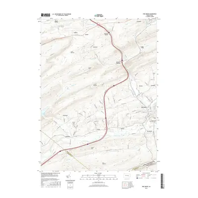 2016 Map of Pine Grove, 2016 Print