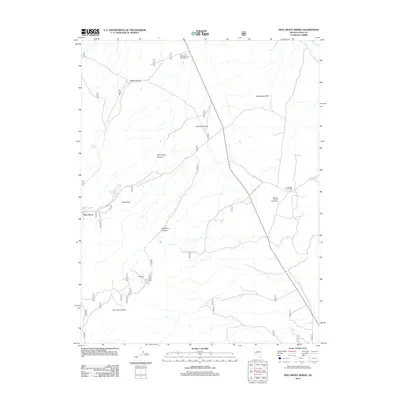 2012 Map of Pine Grove Spring, 2012 Print