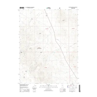 2014 Map of Pine Grove Spring, 2014 Print