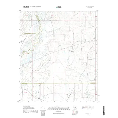 2018 Map of Pine Grove, 2018 Print