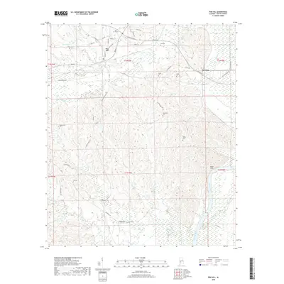 2018 Map of Pine Hill, 2018 Print