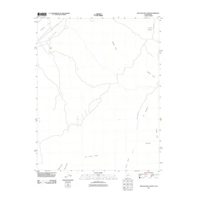 2011 Map of Pine Hollow Canyon, 2011 Print