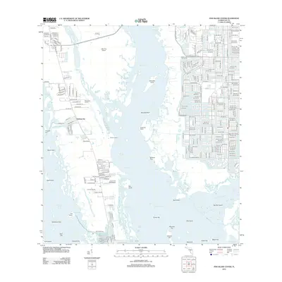 2012 Map of Pine Island Center, 2012 Print