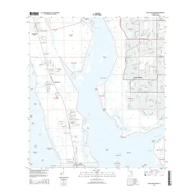 2015 Map of Pine Island Center, 2015 Print