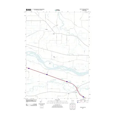 2011 Map of Pine Island, 2011 Print