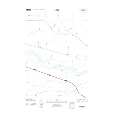 2013 Map of Pine Island, 2013 Print