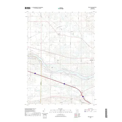 2018 Map of Pine Island, 2018 Print