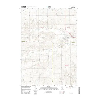 2016 Map of Pine Island, 2016 Print