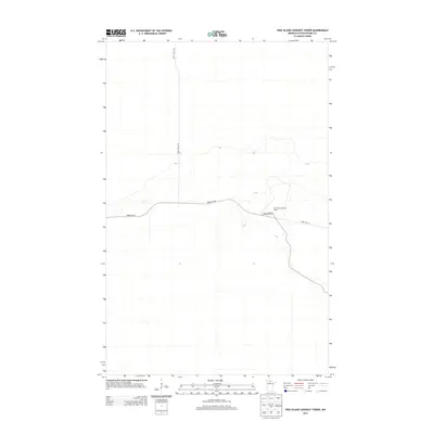 2013 Map of Pine Island Lookout Tower, 2013 Print