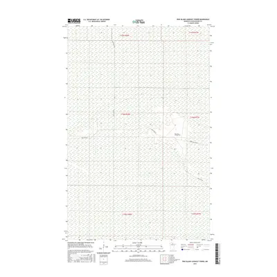 2016 Map of Pine Island Lookout Tower, 2016 Print
