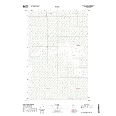 2019 Map of Pine Island Lookout Tower, 2019 Print