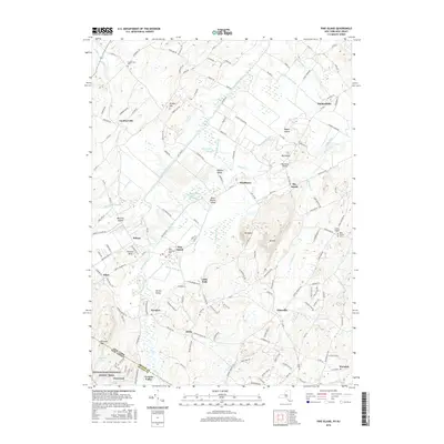 2016 Map of Pine Island, 2016 Print