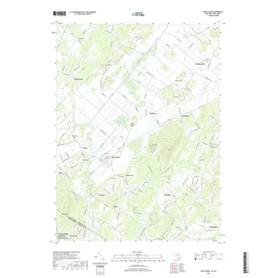 2019 Map of Pine Island, 2019 Print