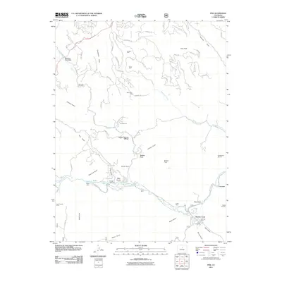 2011 Map of Pine, 2011 Print