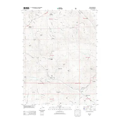 2013 Map of Pine, 2013 Print