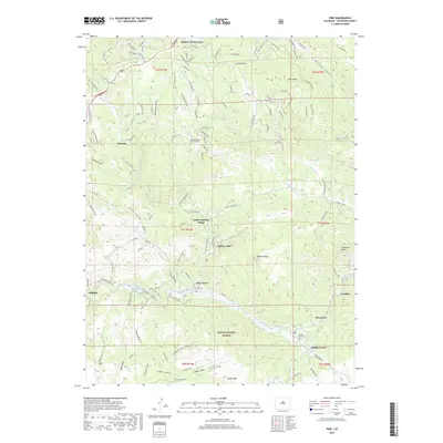 2019 Map of Pine, 2019 Print