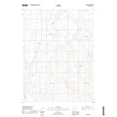 2017 Map of Pine Knoll, 2017 Print