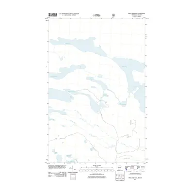 2011 Map of Pine Lake East, 2011 Print
