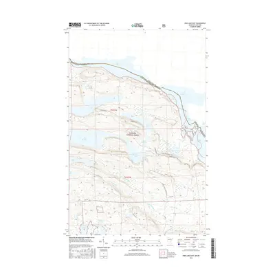 2016 Map of Pine Lake East, 2016 Print