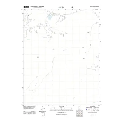 2011 Map of Pine Lake, 2011 Print