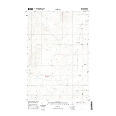 2014 Map of Pine Lake, 2014 Print