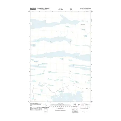 2011 Map of Pine Lake West, 2011 Print