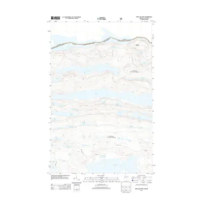 2013 Map of Pine Lake West, 2013 Print