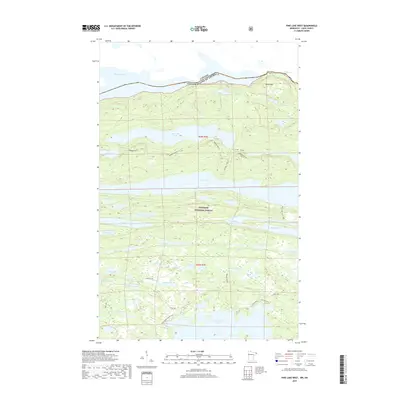2019 Map of Pine Lake West, 2019 Print