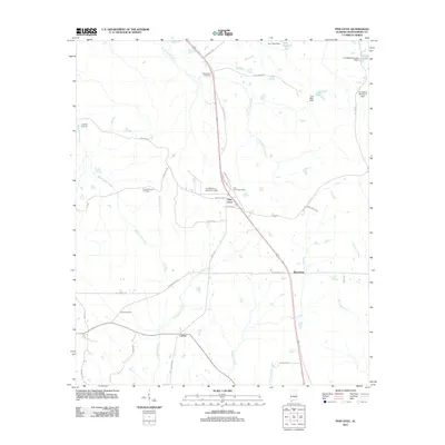 2011 Map of Pine Level, 2011 Print
