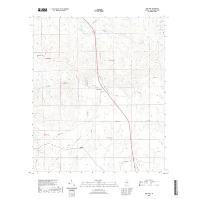 2020 Map of Pine Level, 2020 Print