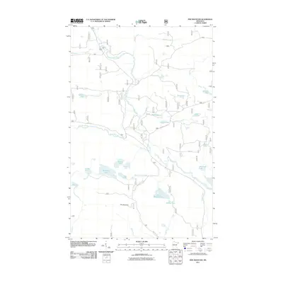 2011 Map of Pine Mountain, 2011 Print