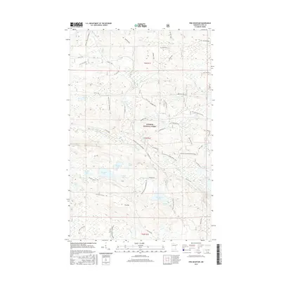 2016 Map of Pine Mountain, 2016 Print