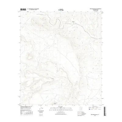 2016 Map of Pine Mountain East, 2016 Print
