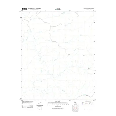 2012 Map of Pine Mountain, 2012 Print
