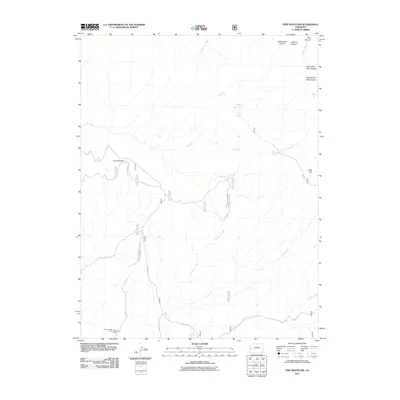 2011 Map of Pine Mountain, 2011 Print